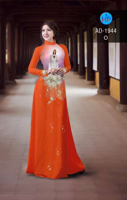 Vải áo dài đức mẹ Maria