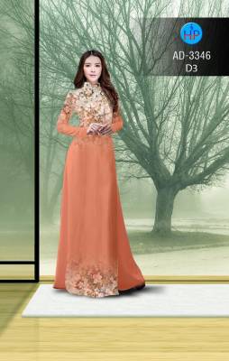 Vải áo dài hoa nhỏ-DT 2573