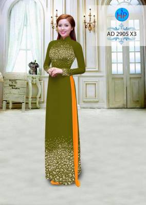 Vải áo dài bong bóng nước-DT 2579