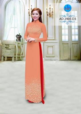Vải áo dài bong bóng nước-DT 2579
