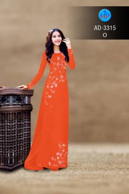 Vải áo dài bộ hoa nhỏ-DT 2581