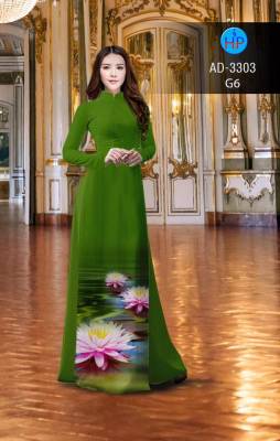 Vải áo dài ao Sen-DT 2594