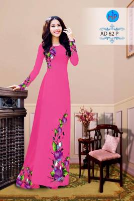 Vải áo dài bộ hoa 3D-DT 2650
