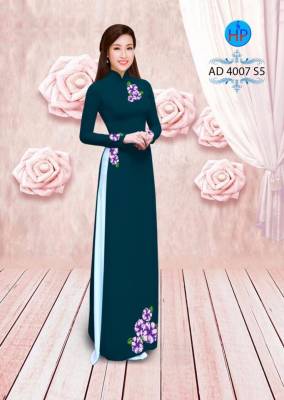 Vải áo dài hoa nhỏ-DT 2714