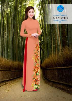 Vải áo dài hoa dây-DT 2725