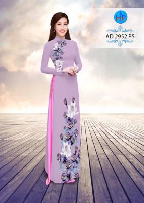 Vải áo dài búp Sen-DT 2736