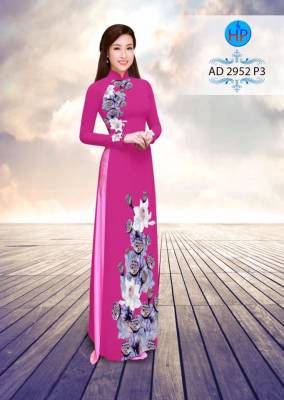 Vải áo dài búp Sen-DT 2736