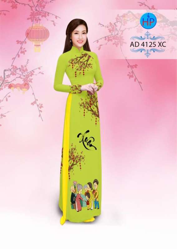 Vải áo dài tết