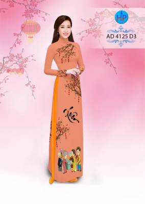 Vải áo dài tết-DT 2749