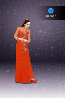 Vải áo dài hoa nhỏ-DT 2775