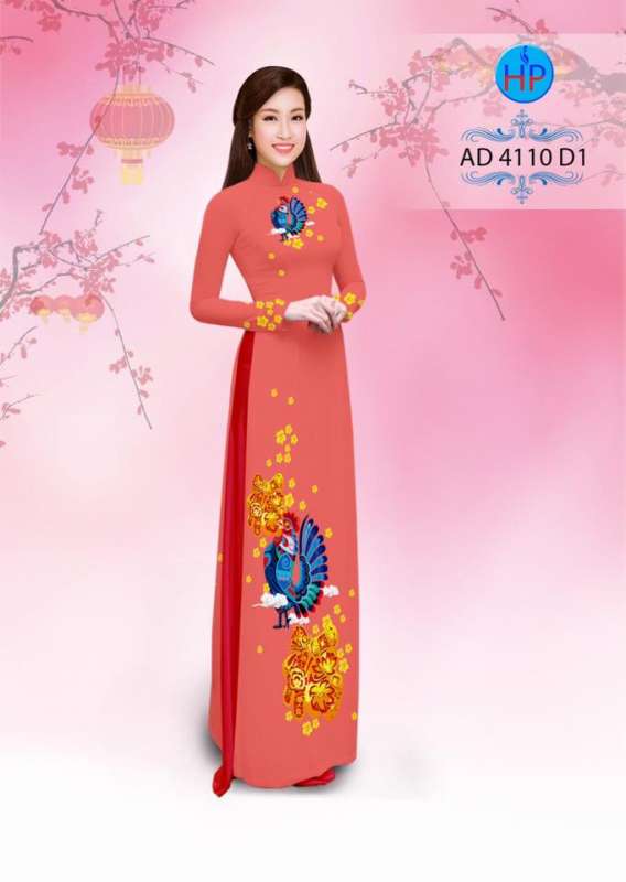 Vải áo dài tết Đinh Dậu