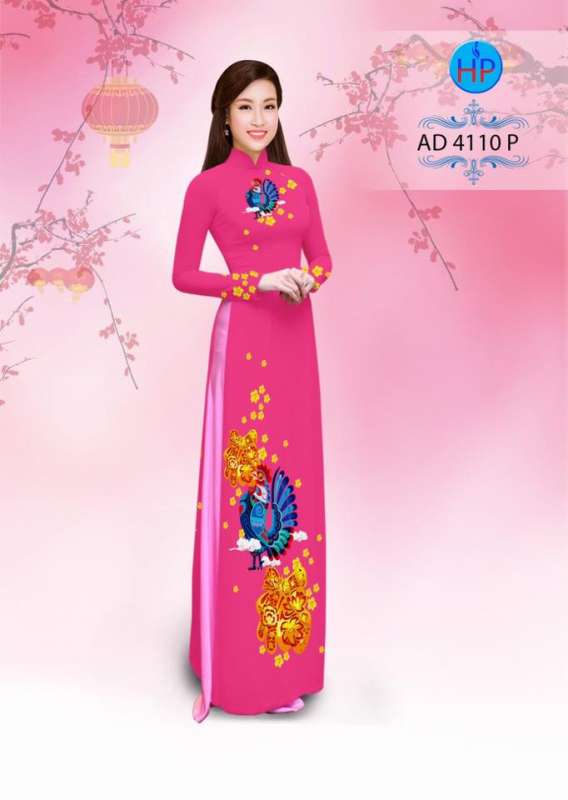 Vải áo dài tết Đinh Dậu