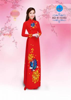 Vải áo dài tết Đinh Dậu-DT 2776