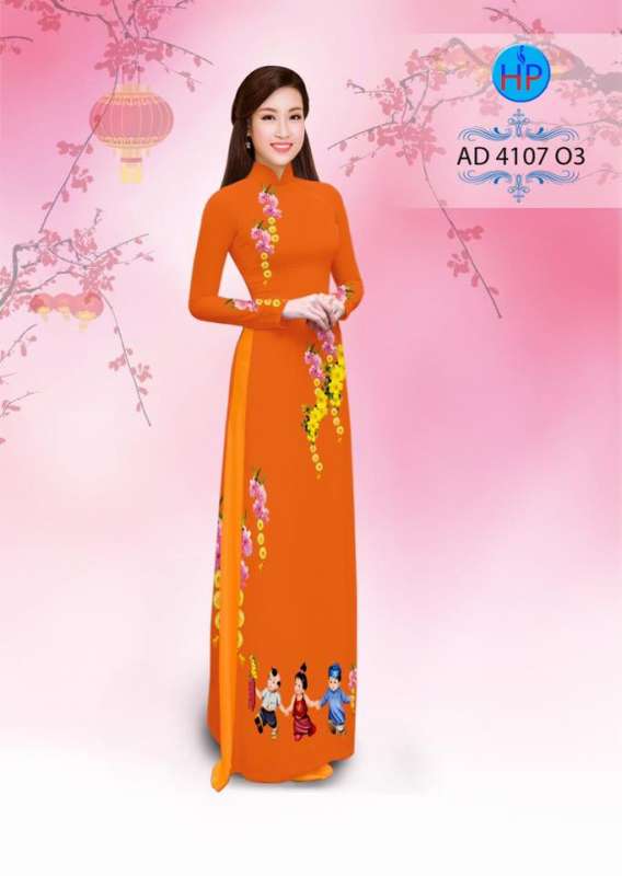 Vải áo dài tết Đinh Dậu