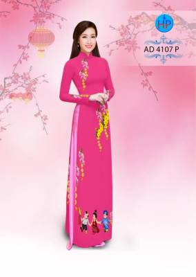 Vải áo dài tết Đinh Dậu-DT 2783