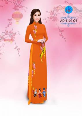 Vải áo dài tết Đinh Dậu-DT 2783