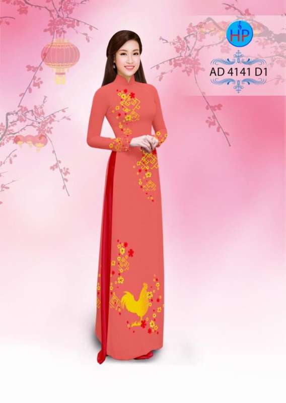 Vải áo dài tết Đinh Dậu 2017