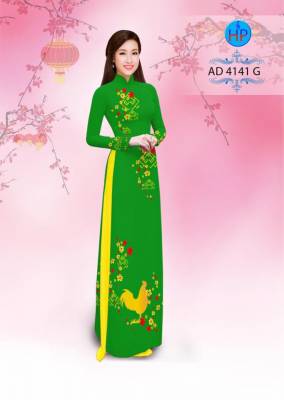 Vải áo dài tết Đinh Dậu 2017-DT 2788