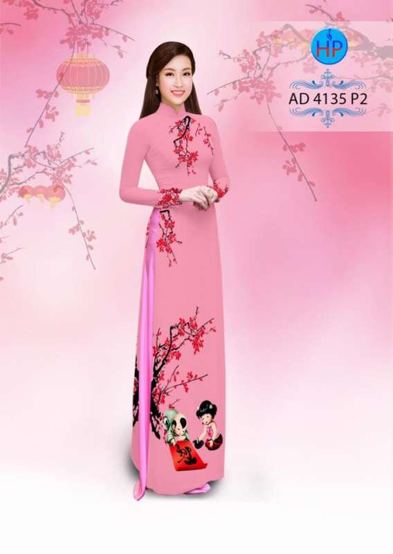 Vải áo dài tết Đinh Dậu 2017