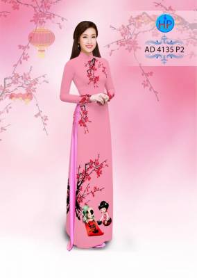 Vải áo dài tết Đinh Dậu 2017-DT 2792
