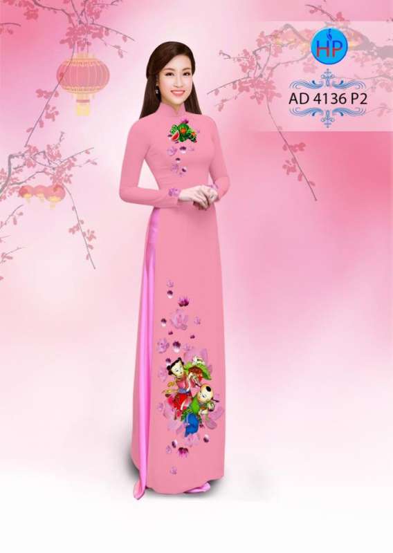 Vải áo dài bánh chưng ngày tết
