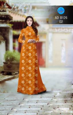Vải áo dài hoa nhỏ toàn thân-DT 2808
