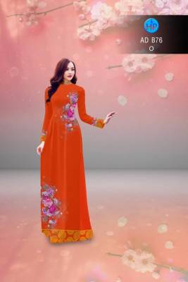 Vải áo dài hoa mờ-DT 2812