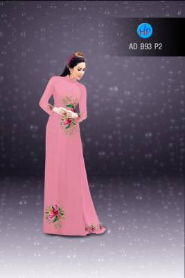 Vải áo dài hoa chùm nhỏ-DT 2814