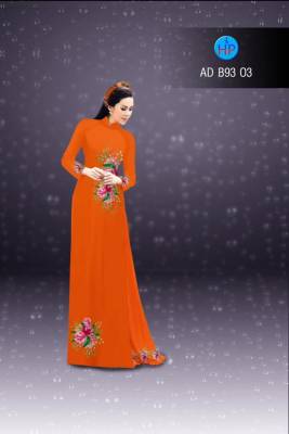 Vải áo dài hoa chùm nhỏ-DT 2814