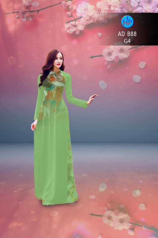 Vải áo dài họa tiết mờ