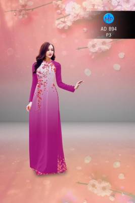 Vải áo dài hoa dây rơi-DT 2819