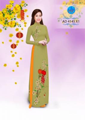 Vải áo dài tết-DT 2821