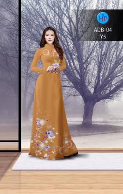 Vải áo dài bóng nước-DT 2829