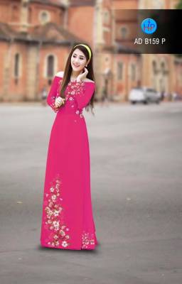 Vải áo dài hoa dây-DT 2842