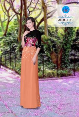Vải áo dài hoa nhỏ-DT 2846