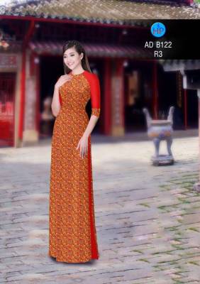 Vải áo dài hoa nhỏ toàn thân-DT 2850
