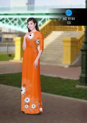 Vải áo dài hoa mờ-DT 2852