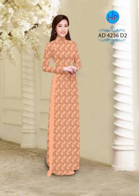Vải áo dài hoa nhỏ-DT 2882