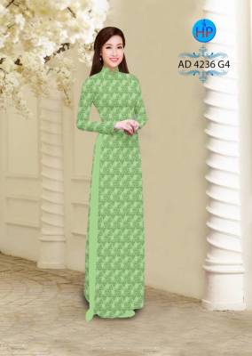 Vải áo dài hoa nhỏ-DT 2882