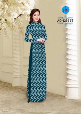 Vải áo dài hoa nhỏ-DT 2882