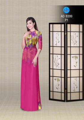 Vải áo dài thân trên lập thể-DT 2888