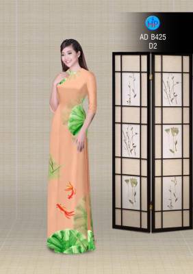 Vải áo dài cá nước-DT 2889