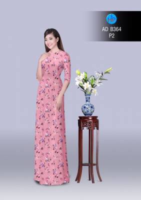 Vải áo dài hoa nhí-DT 2894