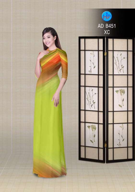 Vải áo dài lập thể