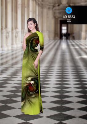 Vải áo dài lập thể-DT 2966