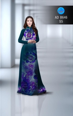 Vải áo dài hoa chìm 3D-DT 3005