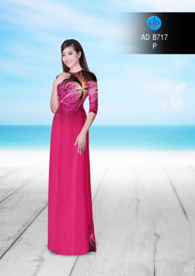 Vải áo dài họa tiết 3D-DT 3034