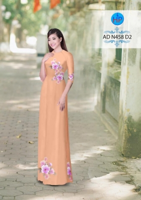 Vải áo dài hoa chìm 3D-DT 3041