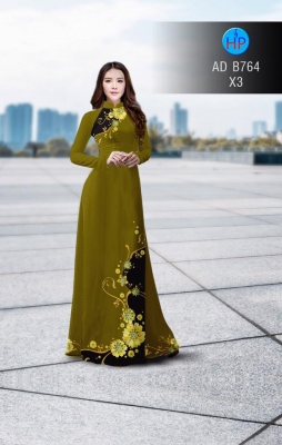 Vải áo dài hoa văn dọc-DT 3053