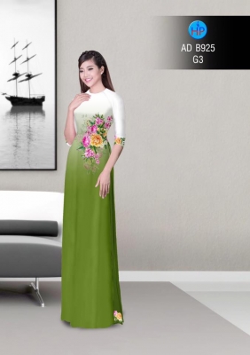 Vải áo dài hoa eo-DT 3168